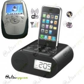Alarm Clock Wireless Spy HD Camera -2.4Ghz Wireless Camera with Receiver